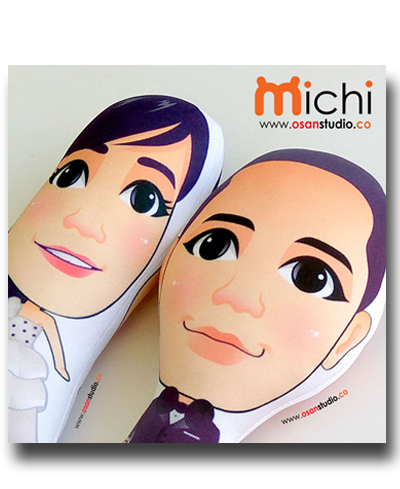Michi (Mini-Chibi) Boneka Karikatur Murah